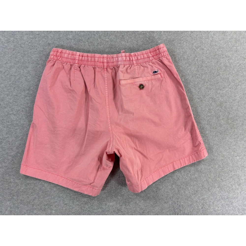Vineyard Vines Vintage Casual Beach Townie Shorts (Men's Medium) Pink - 7" - Picture 11 of 11
